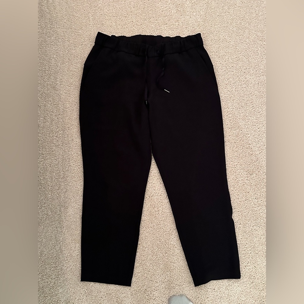 Lululemon stretch high rise pant crop length